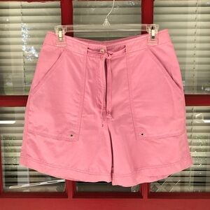 Vintage Women’s Ralph Lauren 80s 90s Pink Cotton Cargo Shorts Size 4